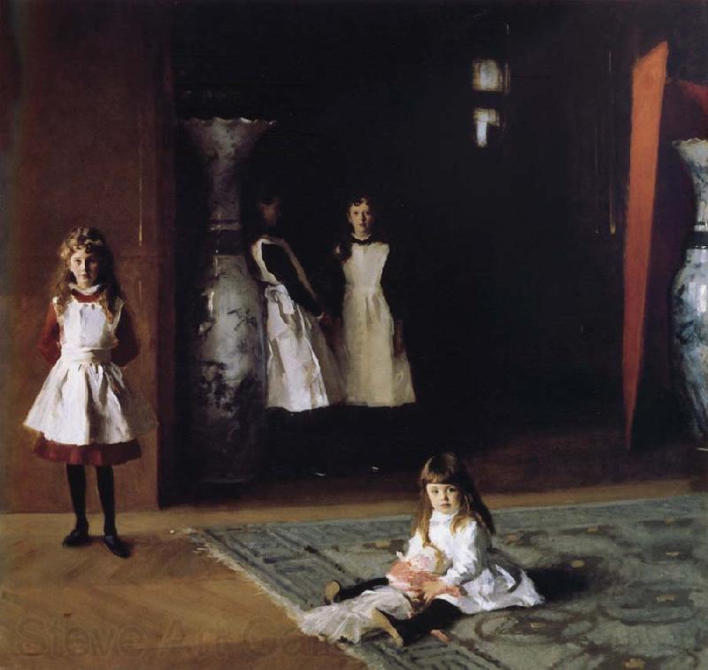 John Singer Sargent The Daughters of Edward D.Boit France oil painting art